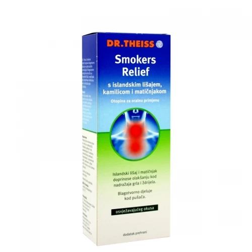 SMOKERS Relief  sirup 250ml Dr. Theiss