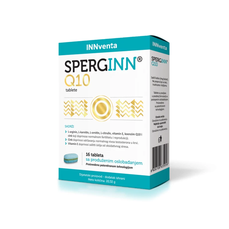 SPERGINN Q10 16 tableta Innventa