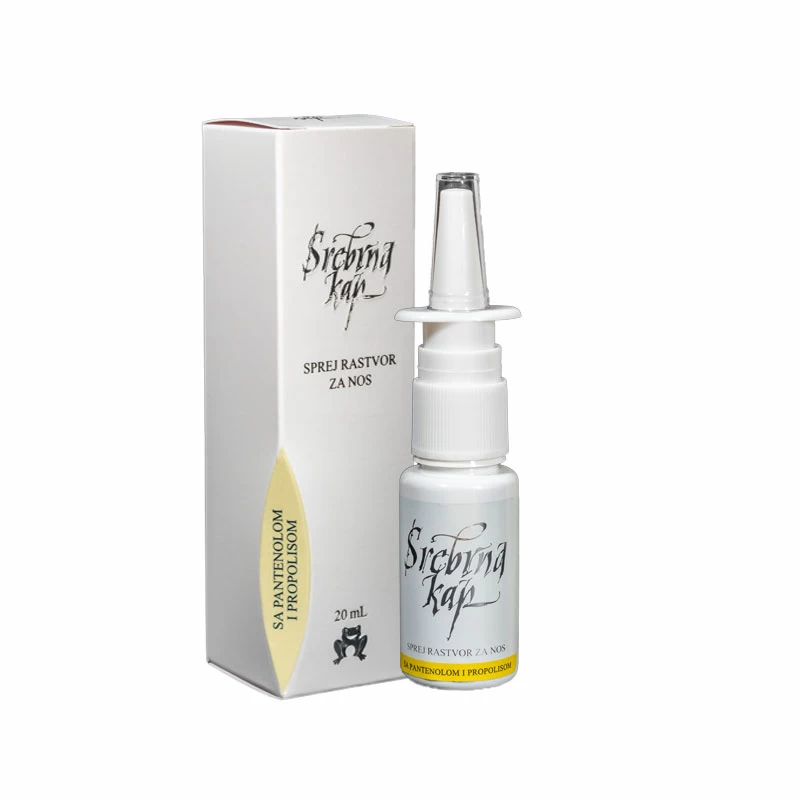 SREBRNA KAP PANTENOL i PROPOLIS 20ml Koloid 