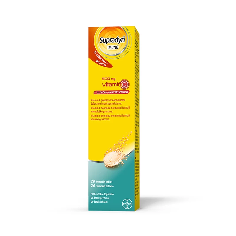 Supradyn Imuno vitamin C 20 šumećih tableta Bayer