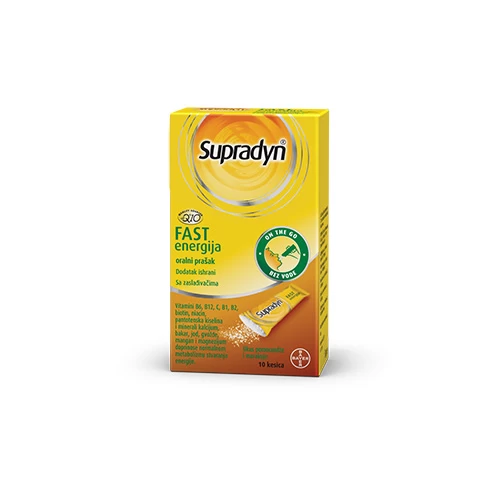 SUPRADYN Q10 FAST 10 kesica Bayer