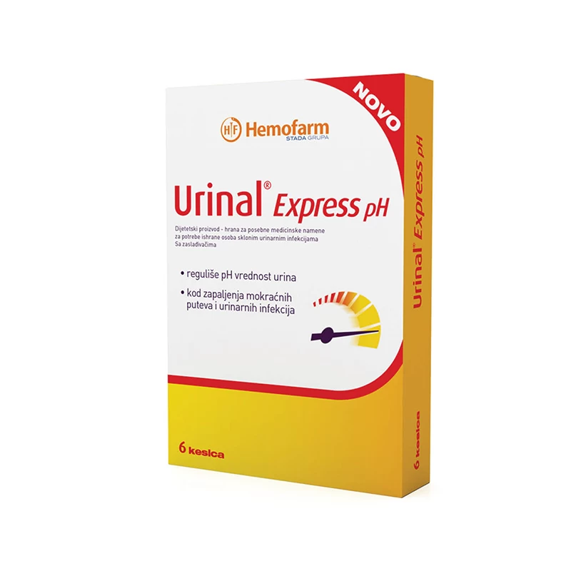 URINAL Express pH 6 kesica Hemofarm