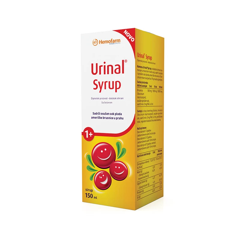 URINAL syrup 150 ml Hemofarm