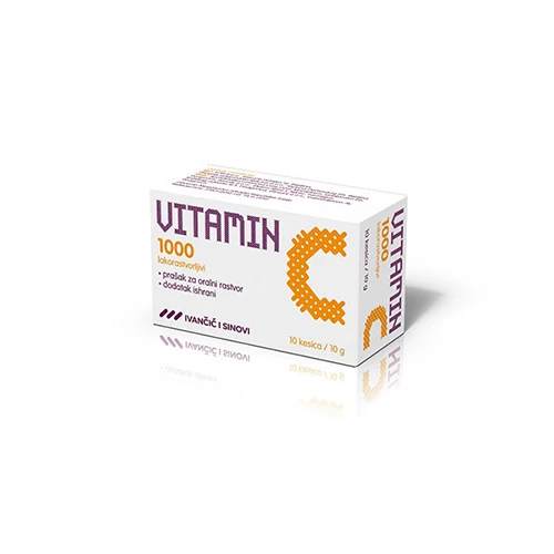 Vitamin C 1000mg  10 kesica Ivančić i sinovi