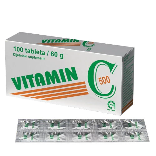 Vitamin C 500mg 100tbl Eko farm