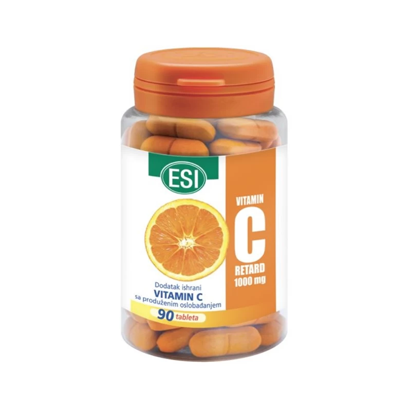 Vitamin C Retard 1000mg 90 tableta ESI