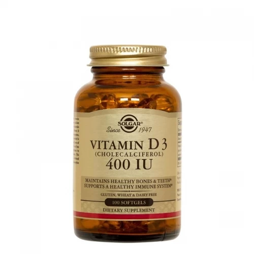 Vitamin D3 400IU Solgar 100 kapsula 