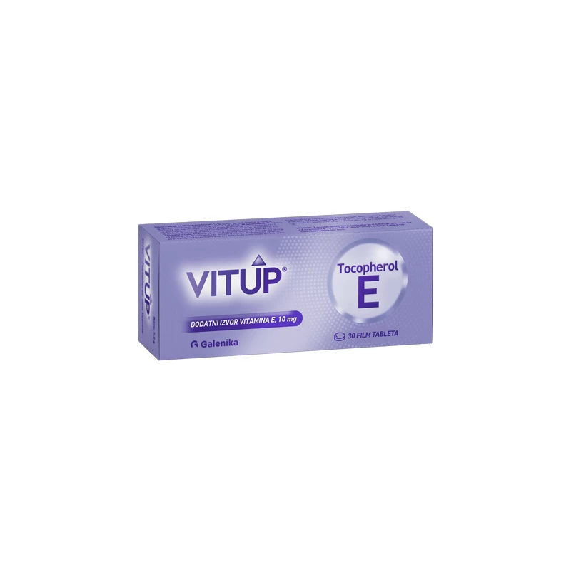 VITUP TOCOPHEROL vitamin E 30 film tableta  Galenika