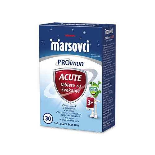 Walmark MARSOVCI PROimun ACUTE 30 tableta za žvakanje