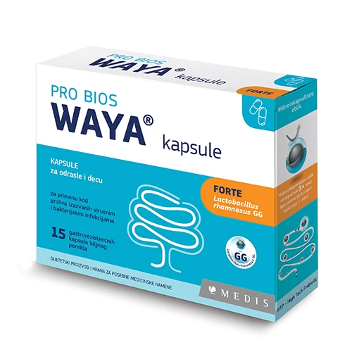 WAYA FORTE probiotik 15 kapsula  Medis
