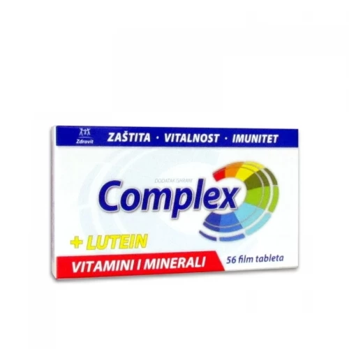 Zdrovit Complex plus Lutein 56 film tableta DR.Theiss