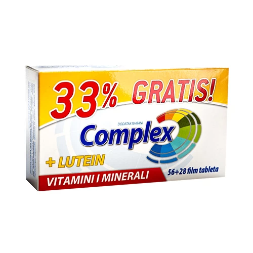 Zdrovit Complex plus Lutein 84 film tableta DR.Theiss