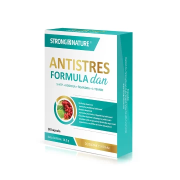 ANTISTRES formula dan 30 kapsula Strong Nature