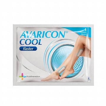 Avaricon COOL hidrogel flaster 4 flastera Pharmanova 