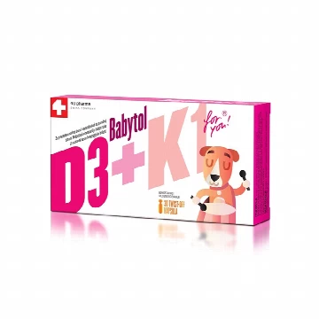 BABYTOL D3 + K1 30 twist-off kapsula