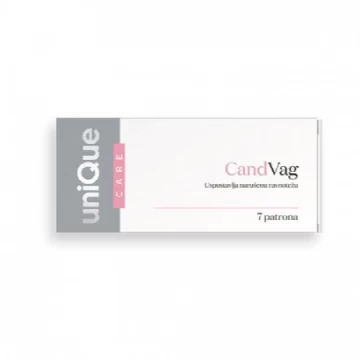 CANDVAG vaginalete 7 patrona Unique medical