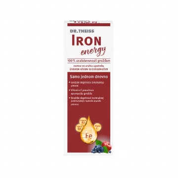 Dr Theiss Iron energy sirup sa gvožđem 250ml DR.Theiss
