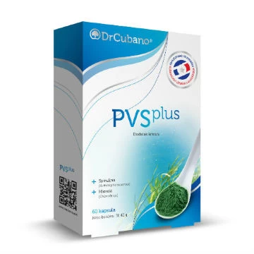 DrCubano PVS PLUS Spirulina i Hlorela 60 kapsula 