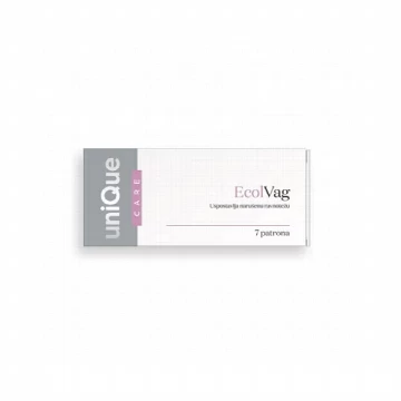 ECOLVAG vaginalete 7 patrona Unique medical