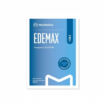  EdeMax Serapeptaza 120.000 SPU 10 gastrorezistentnih kapsula MaxMedica
