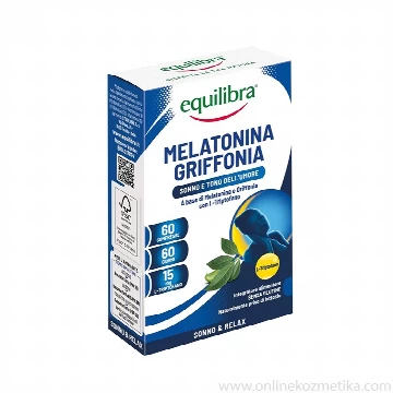 Equilibra MELATONIN + GRIFFONIA 60 tableta Leco