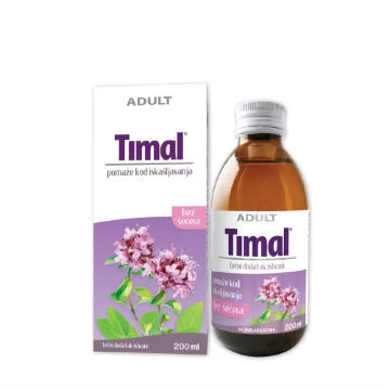 Esensa TIMAL sirup 200ml BEZ ŠEĆERA