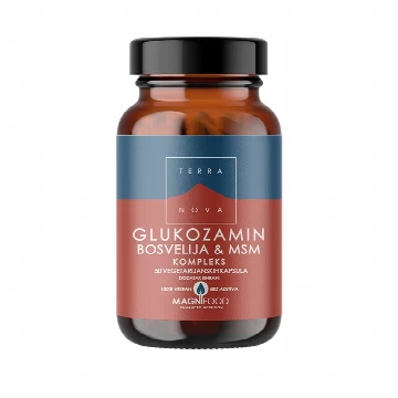 Glucosamine Boswellia plus MSM 50 kapsula Terranova