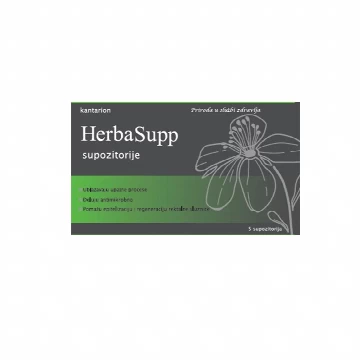 HerbaSupp 5 supozitorija 