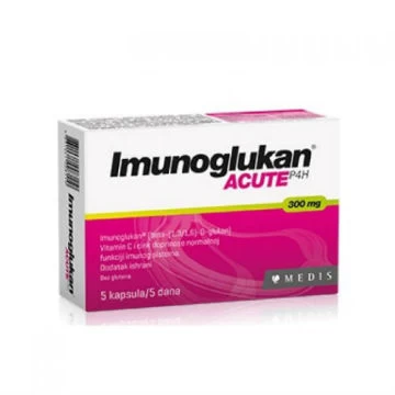 IMUNOGLUKAN P4H ACUTE 5 kapsula