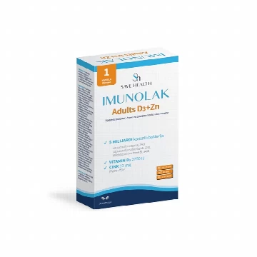  Imunolak Adults D3 i Zn 30 kapsula Save Health
