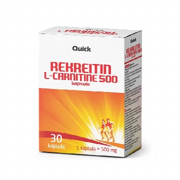 L-CARNITIN caL-carnitine 500mg 30 kapsula Esensaaps.    30x500mg 