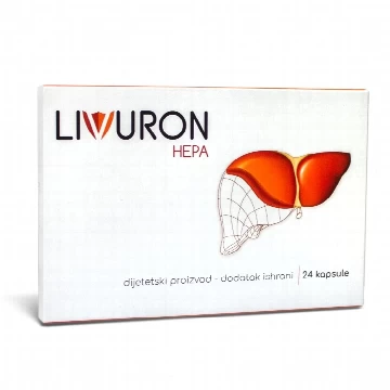 LIVURON HEPA 24 kapsula Dr.Werner pharma