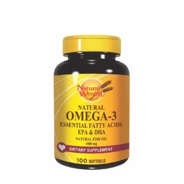 Natural Wealth Omega 3 Natural 1000mg 100 kapsula