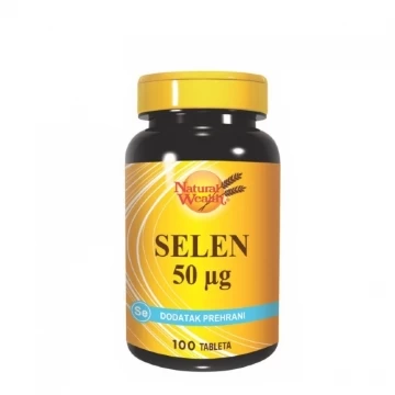 Natural Wealth Selen 50µg 100 tableta