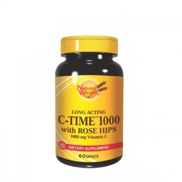 Natural Wealth Vitamin C 1000mg sa produženim delovanjem 60 tableta 