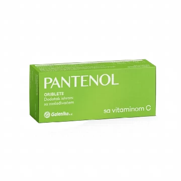 Pantenol sa vitaminom C 20 oribleta Galenika