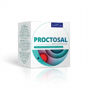 PROCTOSAL rektalna mikroklizma 6 mikroklizmi Pontus pharma