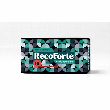 RecoForte enzimi Serapeptaze 250000 SPU 10 kapsula 