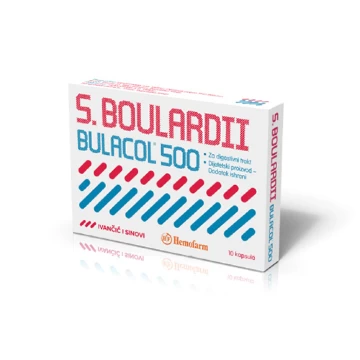 S. Boulardii BULACOL® 500mg Hemofarm 10 kapsula 
