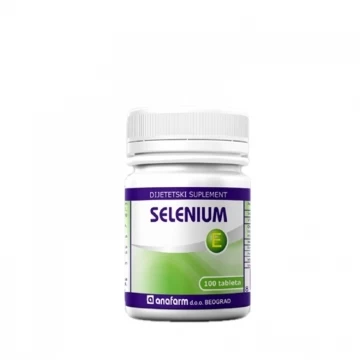 SELENIUM 30mcg i vitamin E 100 tableta  ANAFARM