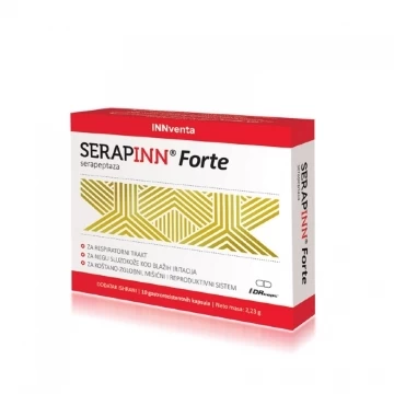 SERAPINN® FORTE serapeptaza 120,000IU 10 kapsula 