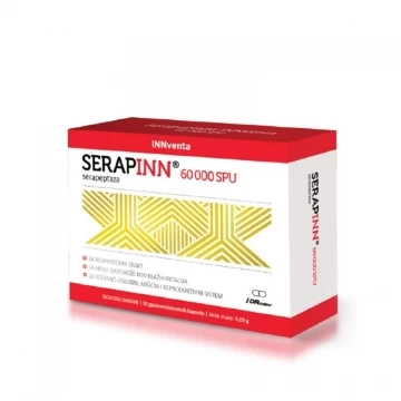 SERAPINN® serapeptaza 60000SPU 30 kapsula