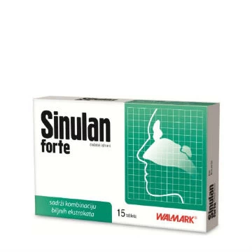 SINULAN forte 15 tableta Walmark