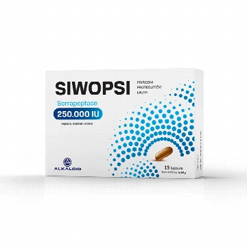 SIWOPSI serapeptase 250000IU 15 kapsula Alakloid