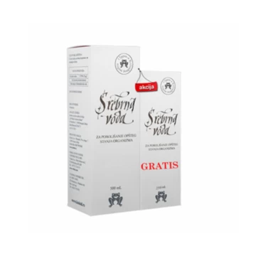 SREBRNA VODA 500ml + 250ml gratis Koloid