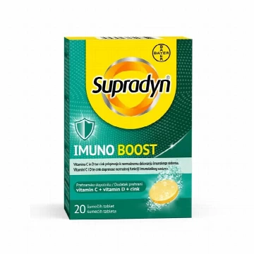 SUPRADYN Imuno Boost 20 šumećih tableta Bayer