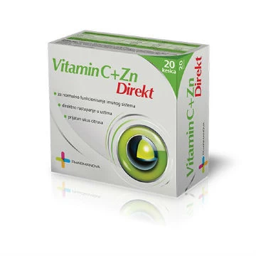 Vitamin C Direkt + Zn 20 kesica Pharmanova